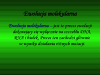 ewolucja-molekularna-ewolucjonizm