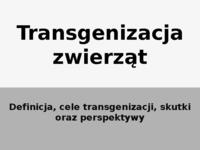 Zwierzęta transgeniczne