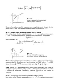 Analiza matematyczna - granice funkcji