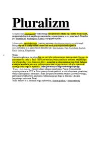 pluralizm