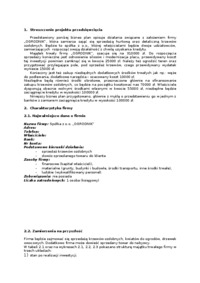 Biznes plan- firma Ogrodnik - Analiza rynku