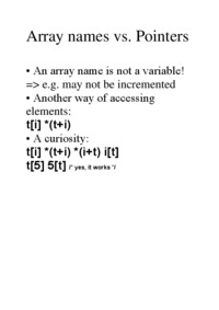 array-names-vs-pointers