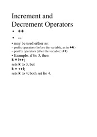 increment-and-decrement-operators
