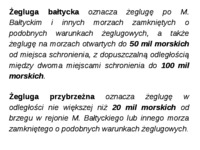 Rodzaje żeglugi w polskim prawie