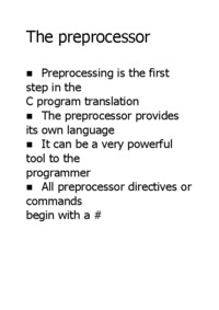 the-preprocessor