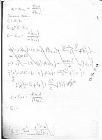 Całkowanie metodą hybrydową, Gaussa i Cronta