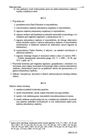 Prawo - ustawa o wojewodzie i administracji rządowej w województwie