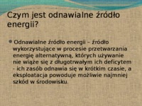 Odnawialne źródła energii w Polsce