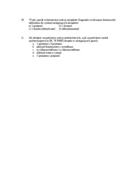 Chemia organiczna - ćwiczenia, lista VII