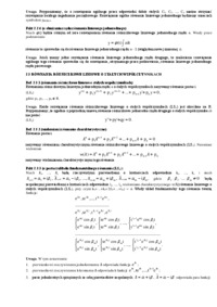Wykład - równania różniczkowe liniowe wyższych rzędów