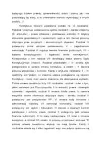 Wykład - analiza porównawcza Konstytucji Polski i Słowenii