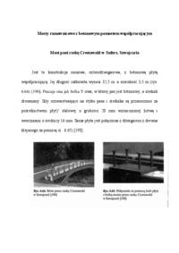 Mosty ramownicowe z betonowym pomostem współpracującym - wykład